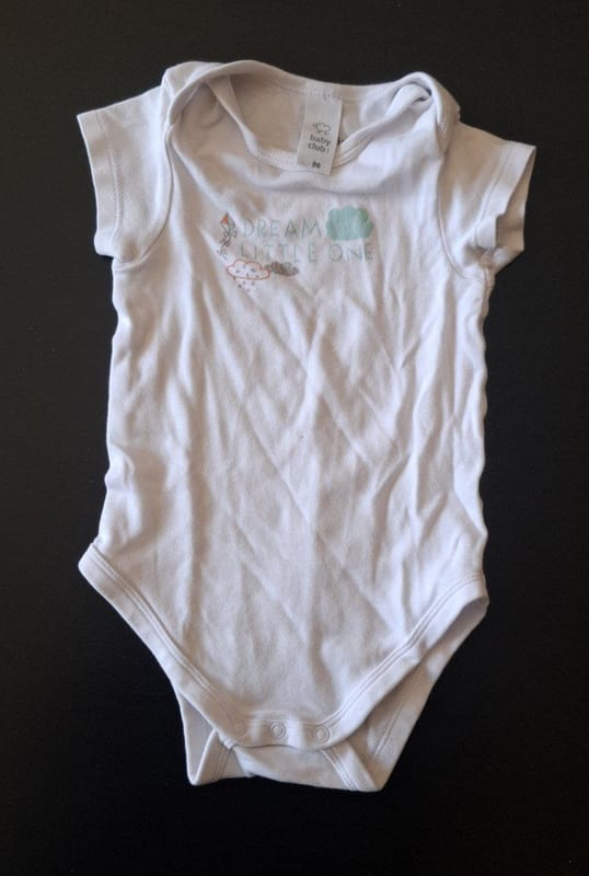 Baby 3er Set Kurzarm-Bodys Gr.86 – Weiß/Bunt – Bild 2 von 8