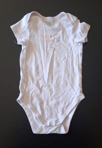 Baby 3er Set Kurzarm-Bodys Gr.86 – Weiß/Bunt – Bild 5 von 8
