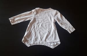 Mädchen 2er Set Langarmshirts Gr.86 – Weiß/Bunt/Schwarz – Bild 3 von 5