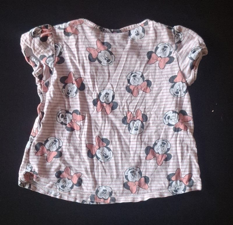 Mädchen Süßes Top mit Minnie Maus Gr.86 – Rosa – Bild 2 von 2