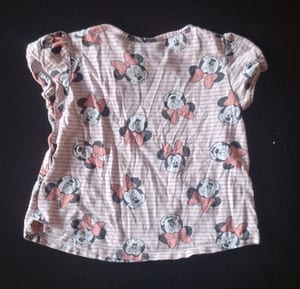 Mädchen Süßes Top mit Minnie Maus Gr.86 – Rosa – Bild 2 von 2