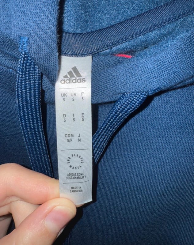Herren HSV, Adidas Pulli – Größe S – Blau – Bild 3 von 5