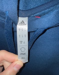Herren HSV, Adidas Pulli – Größe S – Blau – Bild 3 von 5