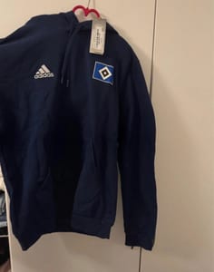Herren HSV, Adidas Pulli – Größe S – Blau – Bild 4 von 5