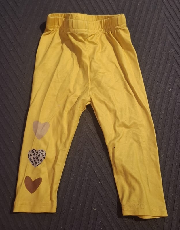 4er Set Kinderhosen Gr. 6 bis 9 Monate (68 bis 74) – Bunt – Bild 5 von 5