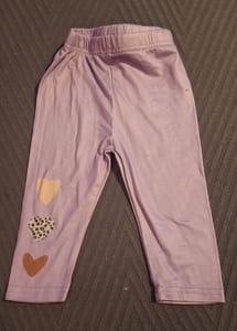 4er Set Kinderhosen Gr. 6 bis 9 Monate (68 bis 74) – Bunt – Bild 4 von 5