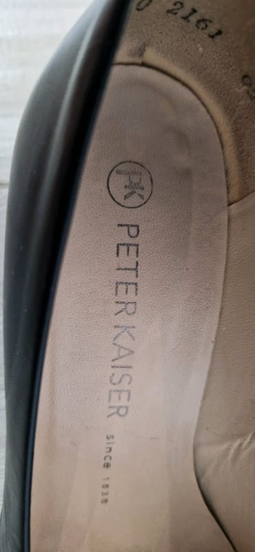 Peter Kaiser Damen Pumps schwarz gr.35 – Bild 4 von 4
