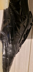 Damen Schwarze Sneaker mit Satin-Schnürsenkeln und transparenter Sohle – Bild 5 von 7