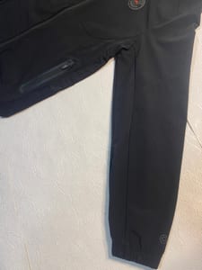 Herren Zavetti Canada Windbreaker Kapuze Schwarz – Größe M – Bild 5 von 5
