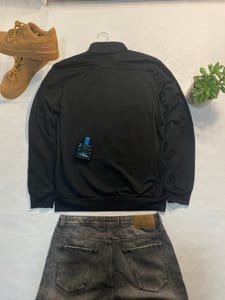 Herren adidas Trainingsjacke Schwarz Gr. M – Schwarz/Weiß – Bild 2 von 5