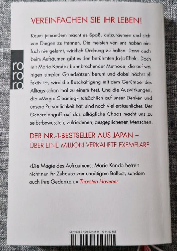 Magic Cleaning – Wie richtiges Aufräumen Ihr Leben verändert – Buch – Bild 2 von 4