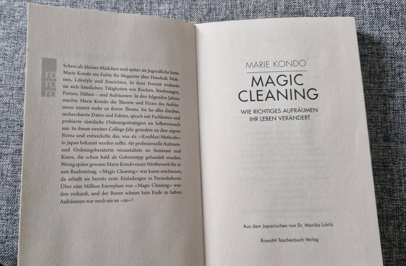 Magic Cleaning – Wie richtiges Aufräumen Ihr Leben verändert – Buch – Bild 3 von 4