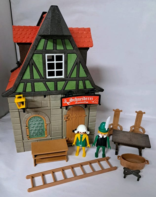 Playmobil 3440 Schneiderei Fachwerkhaus zu Ritterburg Mittelalter 3666