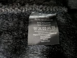 Damen Schwarze Leggings mit silbernen Seitenstreifen – Größe L/XL – Bild 6 von 6
