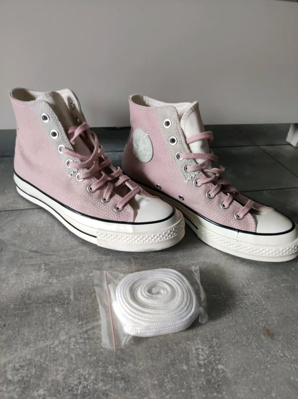 Converse Damen Chuck All Star 70 High Top Sneaker Rosa EU 40 UK 7 – Größe 40 – Bild 2 von 9