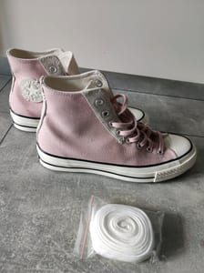 Converse Damen Chuck All Star 70 High Top Sneaker Rosa EU 40 UK 7 – Größe 40 – Bild 3 von 9