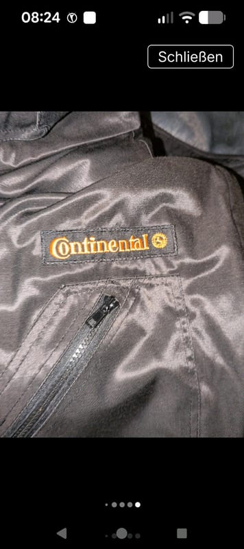 Schwarze Fliegerjacke mit Pelzkragen – Herren – Größe 54 – Bild 7 von 10