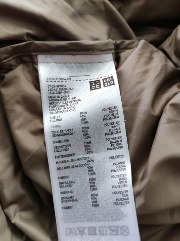 Damen Lange Daunenjacke mit Bindegürtel – Beige – Größe XXL – Bild 8 von 9