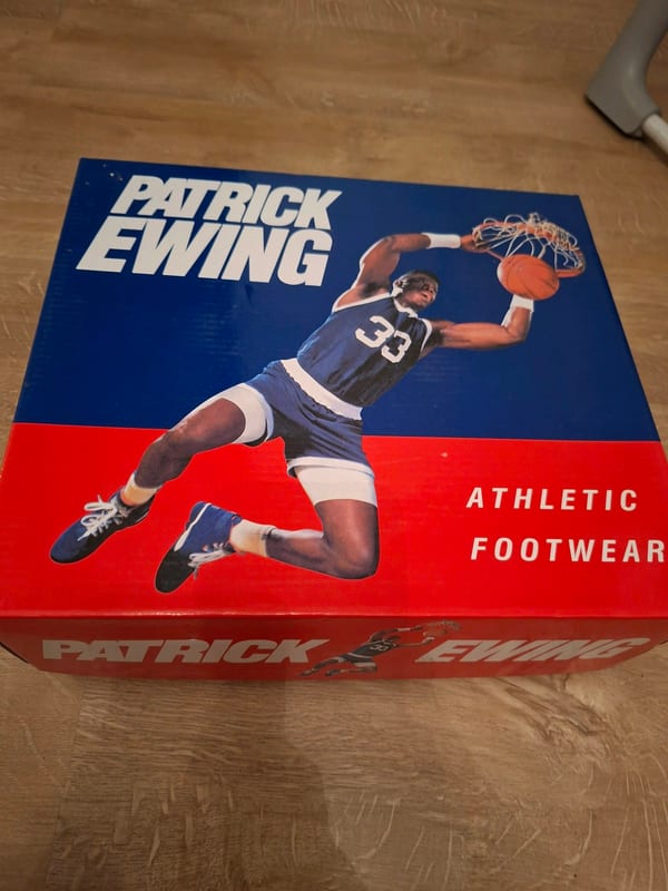Patrick Ewing Herren 33 Hi – 43 Sneaker in Originalverpackung – Größe 43 – Blau