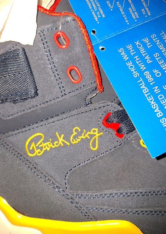 Patrick Ewing Herren 33 Hi – 43 Sneaker in Originalverpackung – Größe 43 – Blau – Bild 3 von 9