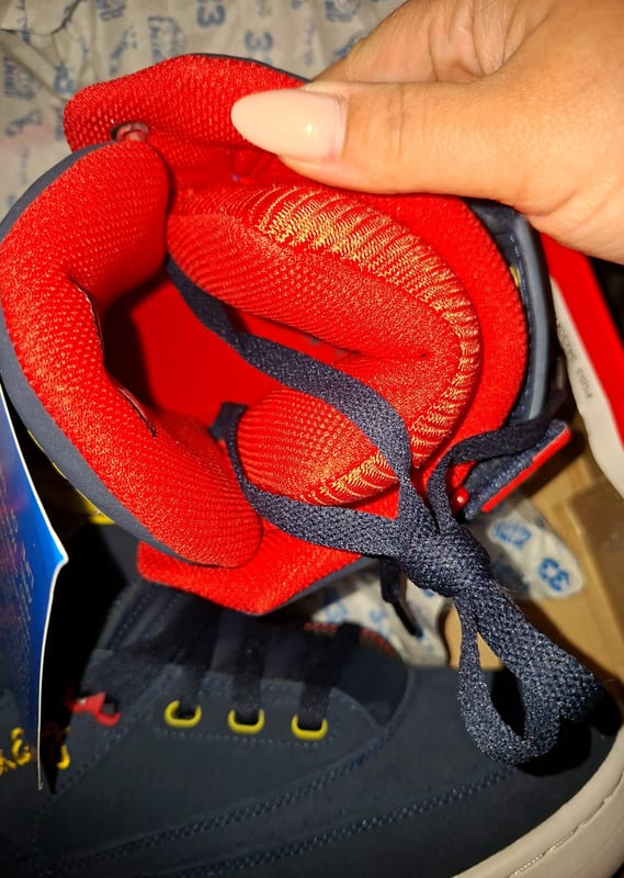 Patrick Ewing Herren 33 Hi – 43 Sneaker in Originalverpackung – Größe 43 – Blau – Bild 5 von 9