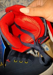 Patrick Ewing Herren 33 Hi – 43 Sneaker in Originalverpackung – Größe 43 – Blau – Bild 5 von 9