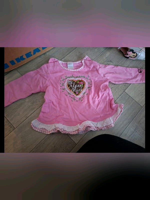 schiesser Mädchen pullover gr 80 – Rosa