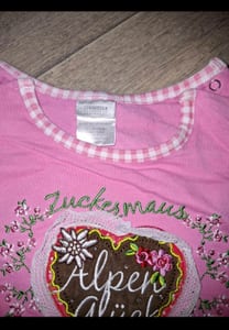 schiesser Mädchen pullover gr 80 – Rosa – Bild 2 von 3
