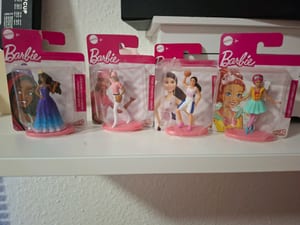 Barbie Mini-Figuren 4er-Set – Sammelfiguren in Blisterverpackung