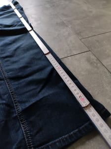 Damen Dunkelblaue Jeans – Straight Fit – Größe 46 – Bild 5 von 8