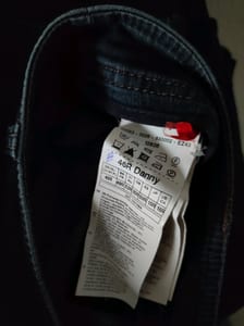 Damen Dunkelblaue Jeans – Straight Fit – Größe 46 – Bild 8 von 8