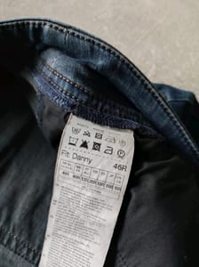 Dunkelblaue Damenjeans, gerader Schnitt – Größe 46 – Bild 6 von 8