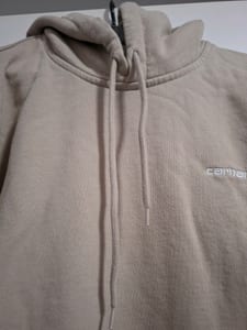 Herren Beiger Kapuzenpullover carharrt – Größe L – Bild 3 von 9