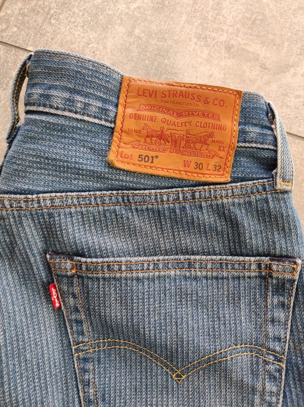 Herren Jeans – blau, Five-Pocket-Schnitt – Größe S – Bild 2 von 6