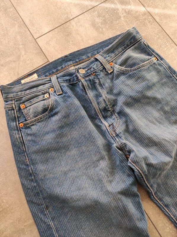 Herren Jeans – blau, Five-Pocket-Schnitt – Größe S – Bild 4 von 6