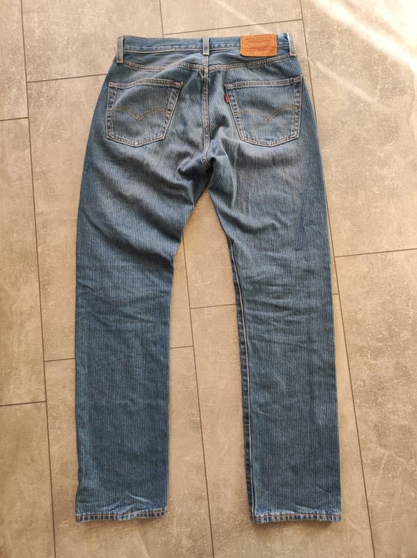 Herren Jeans – blau, Five-Pocket-Schnitt – Größe S – Bild 5 von 6