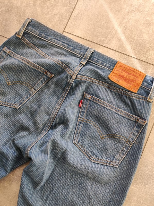 Herren Jeans – blau, Five-Pocket-Schnitt – Größe S – Bild 6 von 6
