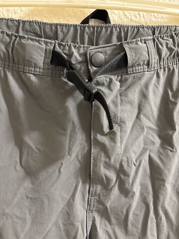 Herren Graue Outdoor-Hose mit Tunnelzug und Bündchen – Größe S – Bild 3 von 7