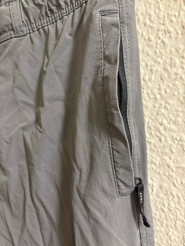 Herren Graue Outdoor-Hose mit Tunnelzug und Bündchen – Größe S – Bild 5 von 7