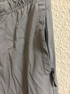 Herren Graue Outdoor-Hose mit Tunnelzug und Bündchen – Größe S – Bild 5 von 7