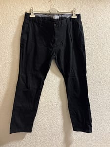 Schwarze Chinohose für Herren – Größe 3XL