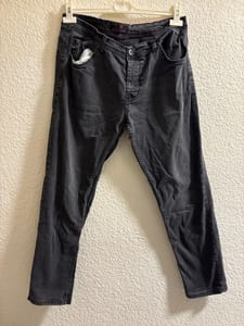 Dunkelgraue Jeans – Herrenhose – Größe 3XL