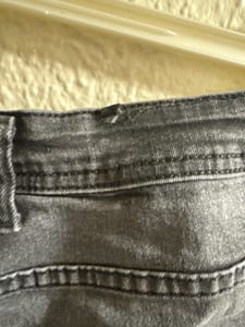 Dunkelgraue Jeans – Herrenhose – Größe 3XL – Bild 4 von 5