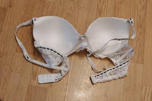 Damen Push-Up BH – Größe 80B – Schwarz/Weiß – Bild 3 von 4
