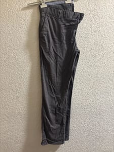 Graue Herren-Chinohose, Regular Fit – Größe 48