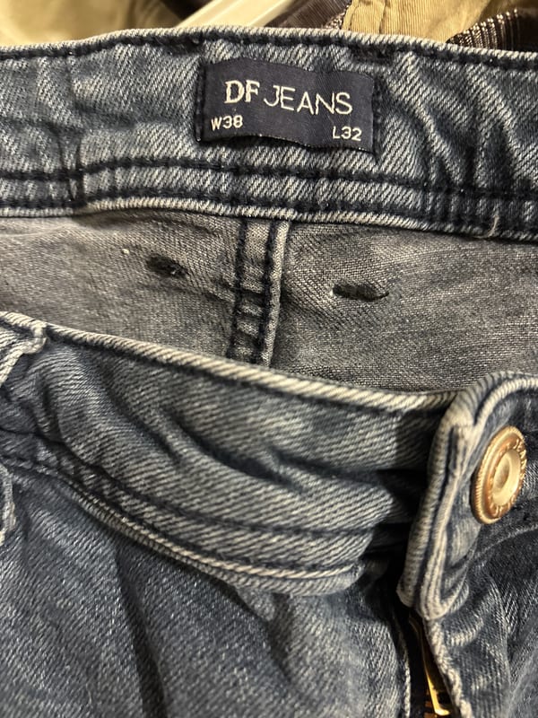 Herren Jeans – Slim Fit, dunkelblau – Größe 38 – Bild 2 von 4