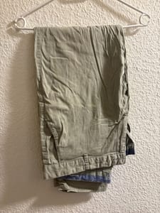 Herren Beige Stoffhose, Regular Fit – Größe 3XL – Bild 3 von 3