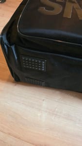 Damen SNKR BAG by Sneaker Myth Sneaker Tasche Duffle Bag – Schwarz/Grün – Bild 2 von 4