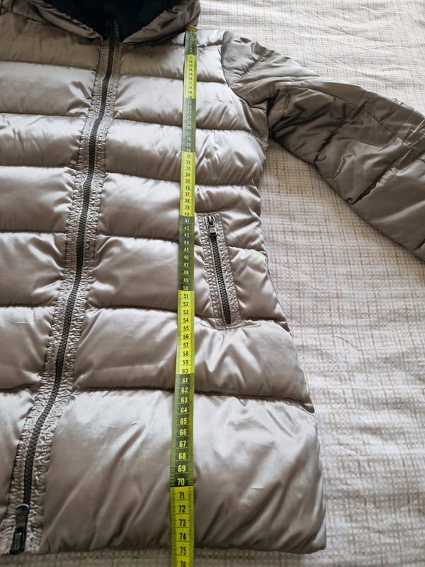 Damen Daunenjacke Canadiens Größe S/XS – Silber – Bild 10 von 10