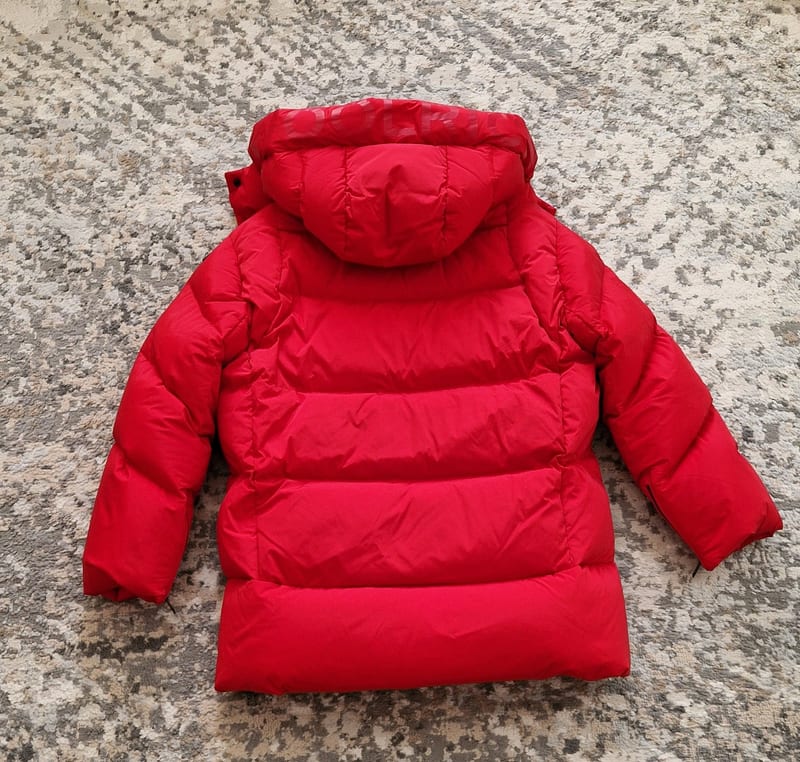 Damen Daunenjacke von Woolrich – Größe XS – Rot – Bild 8 von 8